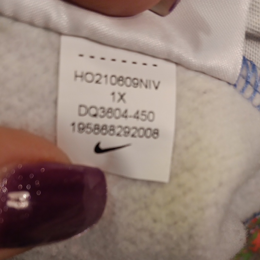 Nike Women's Vibrant Essential Fleece Curve Standard Fit Polar Sweatpants 1x - Picture 6 of 14